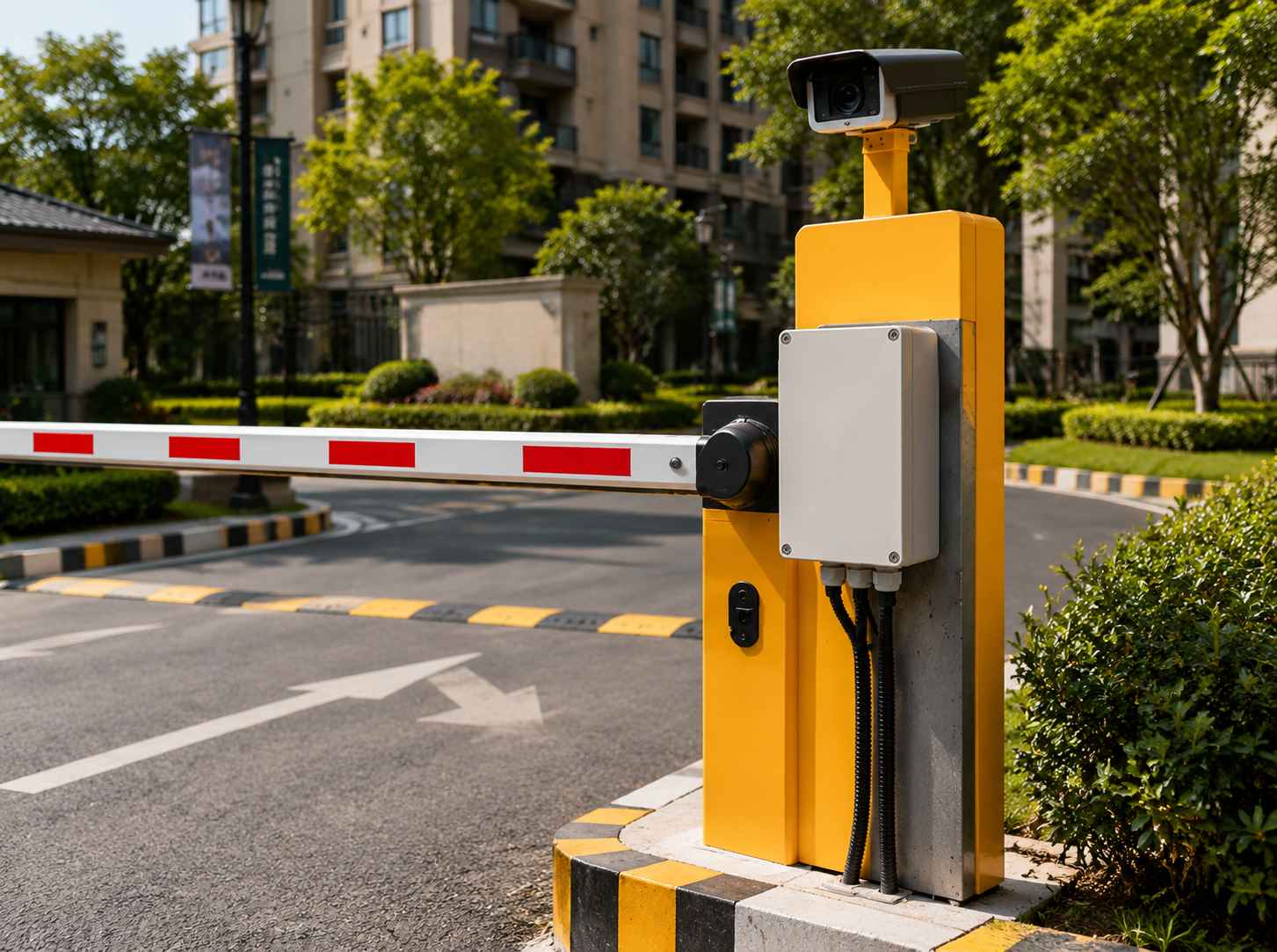 IP67 Waterproof Junction Box for a Residential Barrier Gate