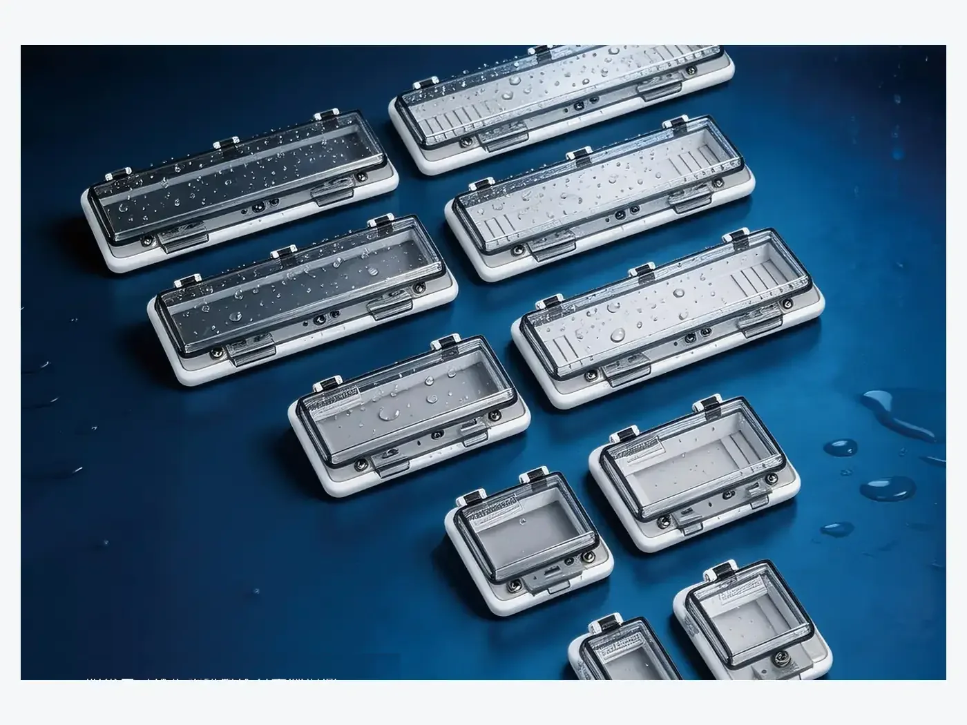 IP67 electrical panel window cover