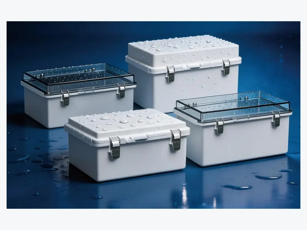 IP67 metal latch waterproof junction box